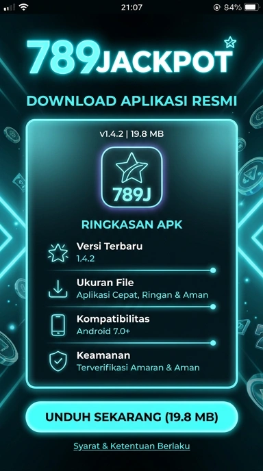 Tampilan halaman APK 789jackpot