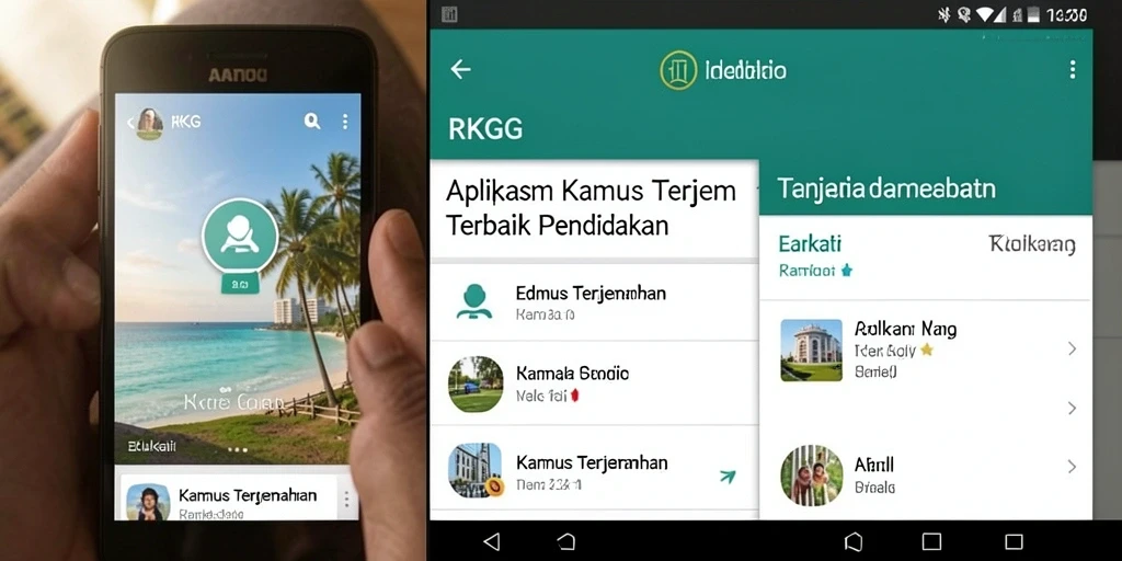 Tampilan antarmuka RKGG yang sederhana dan fungsional untuk terjemahan.
