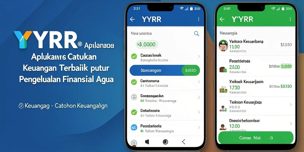 Antarmuka YYRR yang sederhana dan mudah dipahami untuk catatan keuangan.